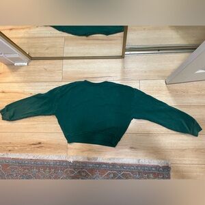 Reformation crop sweatshirt